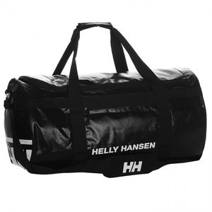 70 Liter Helly Hansen Black Wave Barrel Duffle